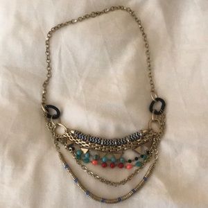 Anthropologie mixed elements/colors necklace